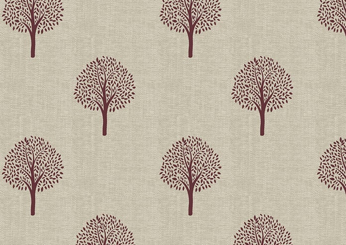 Emily Bond Yew Tree, Mulberry - Twist&Fit Roman Blind - Image 8
